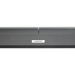 Table de jardin 10 places Pavane extensible gris graphite