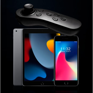 Mando a distancia Bluetooth Y5, con 4 modos de uso. Compatible con Android, PC e IOS.