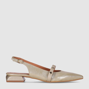 Zapatos - Platino - Tacón: 3 cm