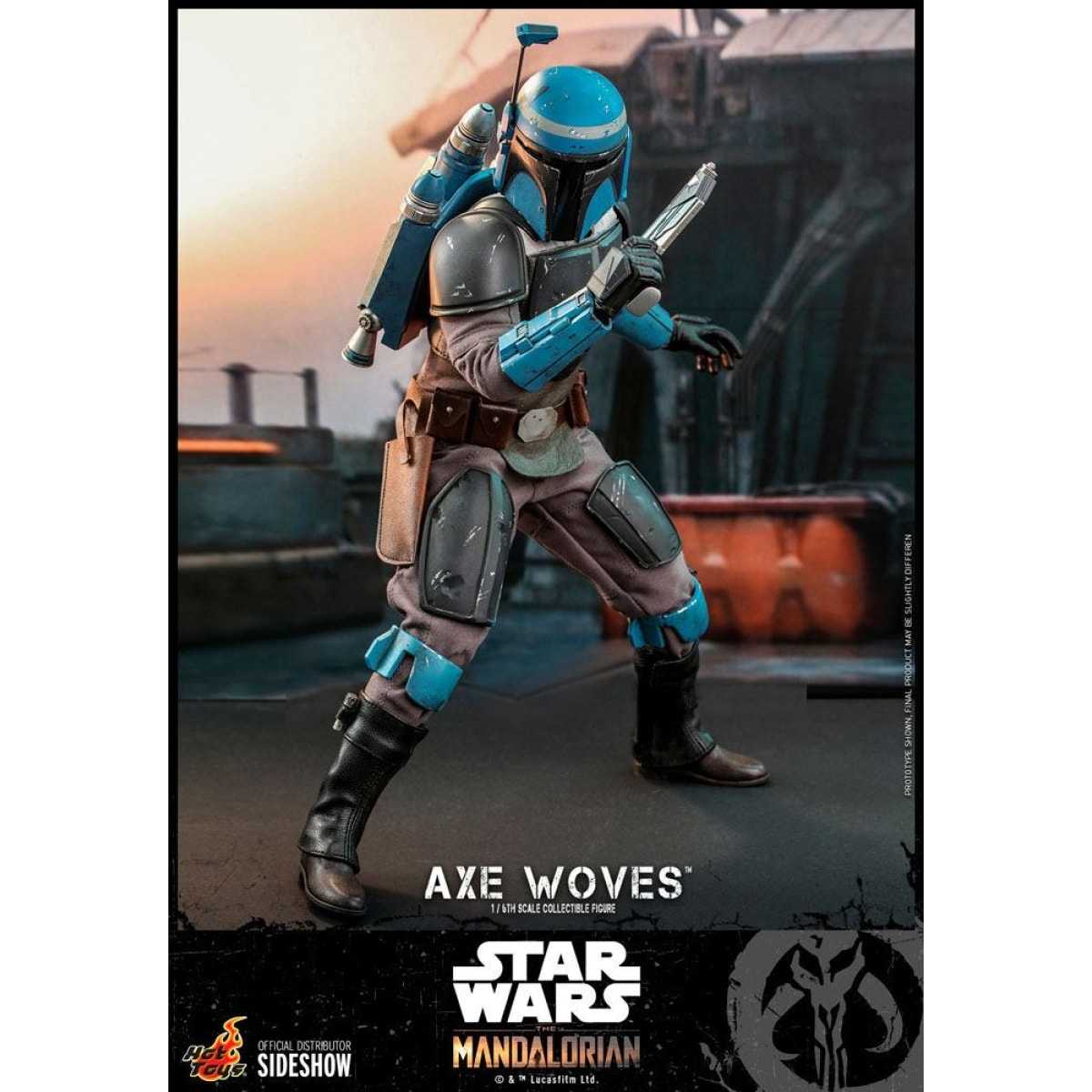 Star Wars The Mandalorian Action Figura 1/6 Axe Woves 30 Cm Hot Toys