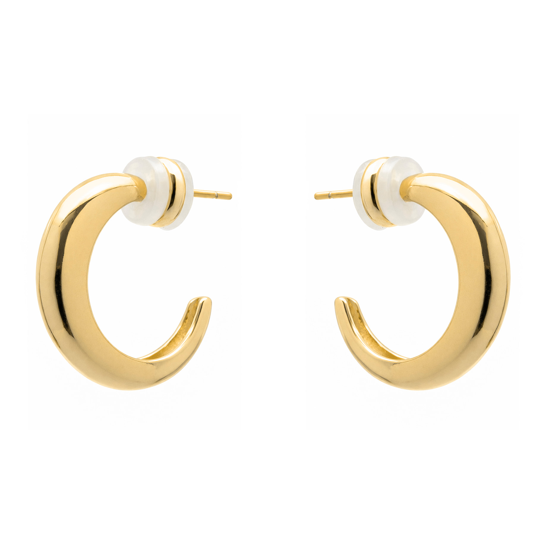 Pendientes Reya acabado oro amarillo 18k