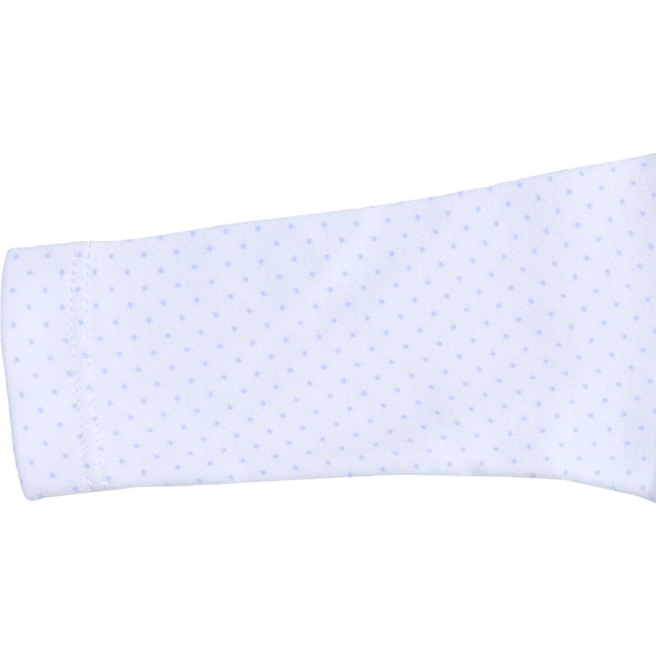 Body cruzado bebé manga larga topos