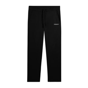 Pantaloni sportivi in cotone a gamba dritta