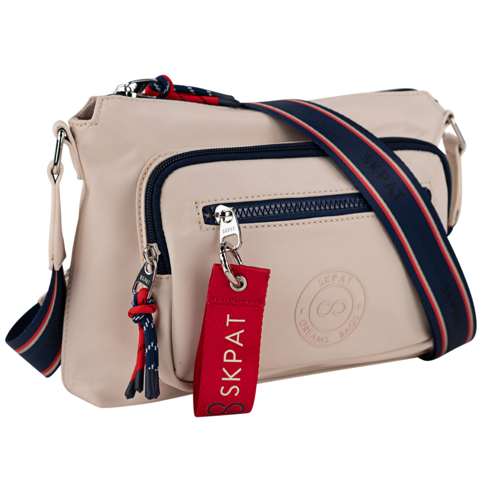 Bolso Bandolera Mujer Skpat Moselle Beige