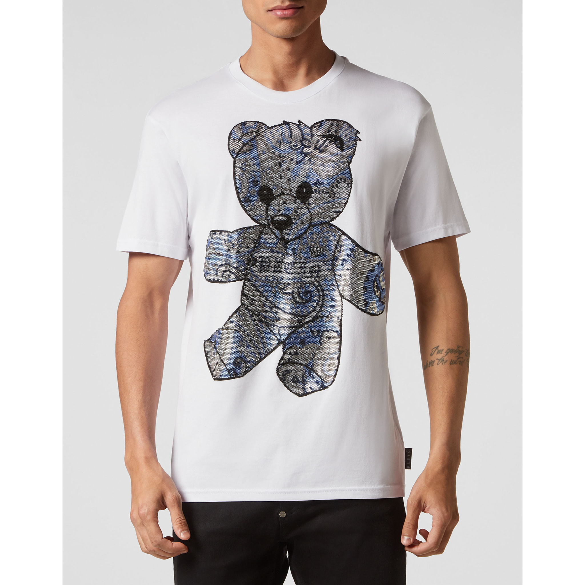 PHILIPP PLEIN T-Shirt Round Neck PAISLEY