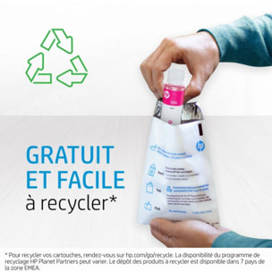 Cartouche d'encre HP Bouteille d'Encre Originale 31 Jaune (Yellow) - M0B54AE