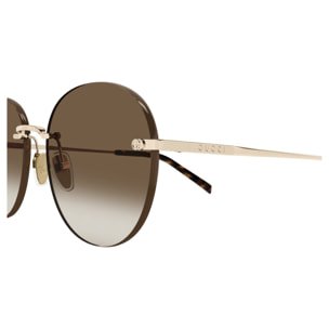 Gafas de Sol Gucci GG2101SA-002 de Metal Mujer 58 mm