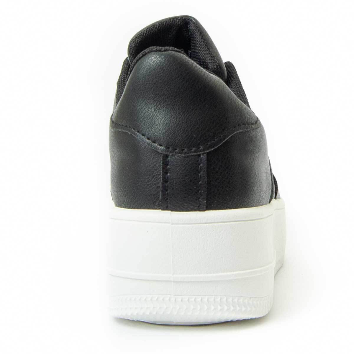 Sneaker De Plataforma - Negro - Altura: 4 Cm