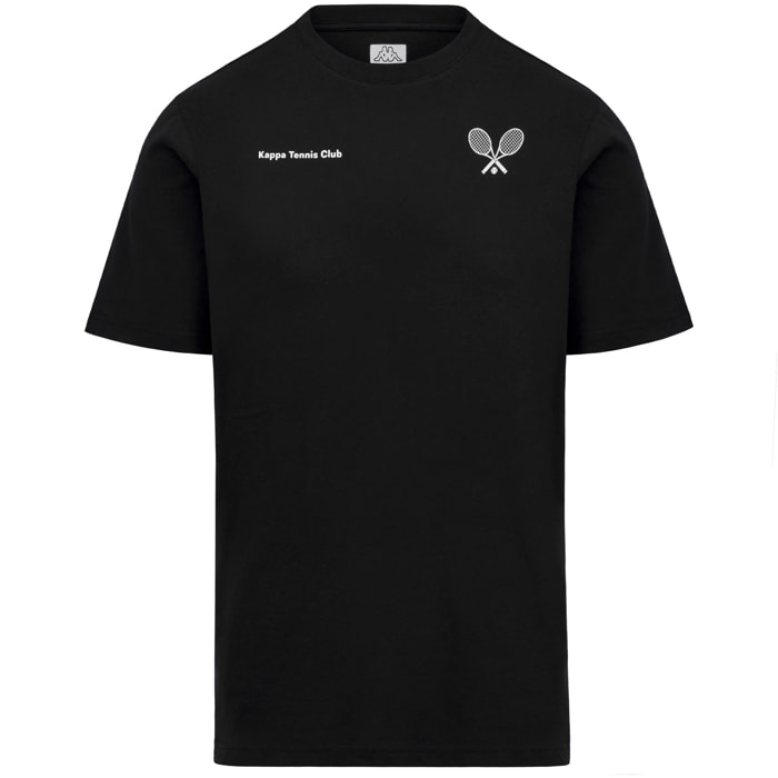 Kappa - T-Shirts & Top Uomo Nero - Logo Iwro