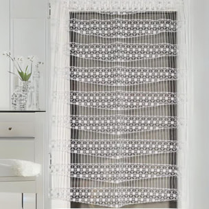 Modulable chevron et macramé - Blanc