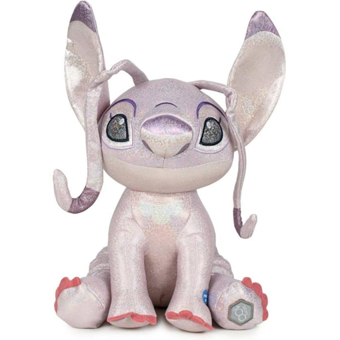 Disney 100 Anni Lilo & Stitch Peluche Angel Cromato 30 cm