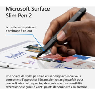 Stylet MICROSOFT Surface Slim Pen 2 noir