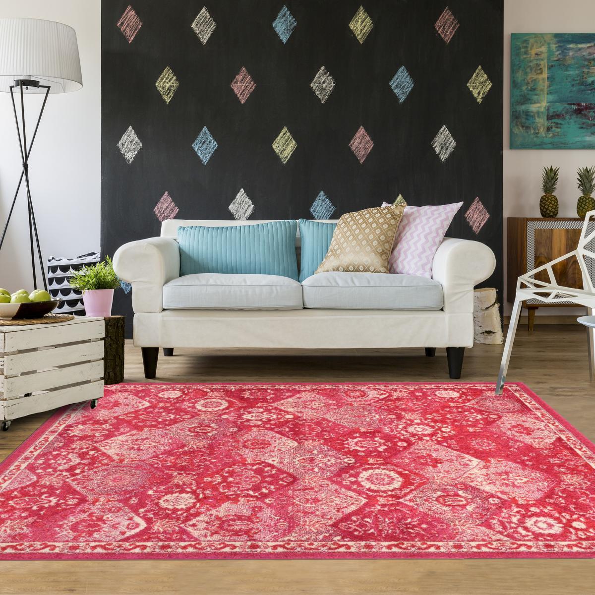 Tapis orient tissé motif traditionnel DUHO