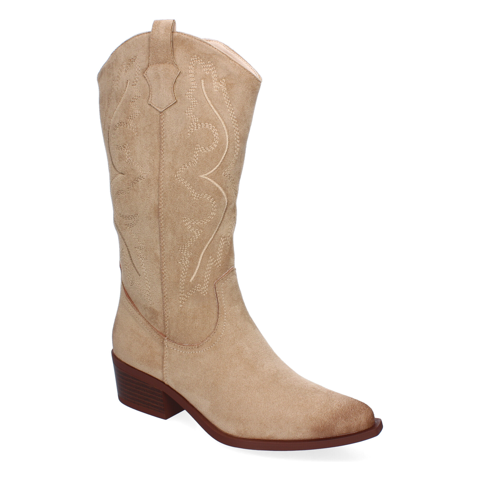 Bota de Mujer Estilo Cowboy con Detalles Elegantes y Comodidad para el Día a Día, Perfectas para Salidas Informales o Eventos Especiales, Diseño Clásico que Aporta un Toque Chic