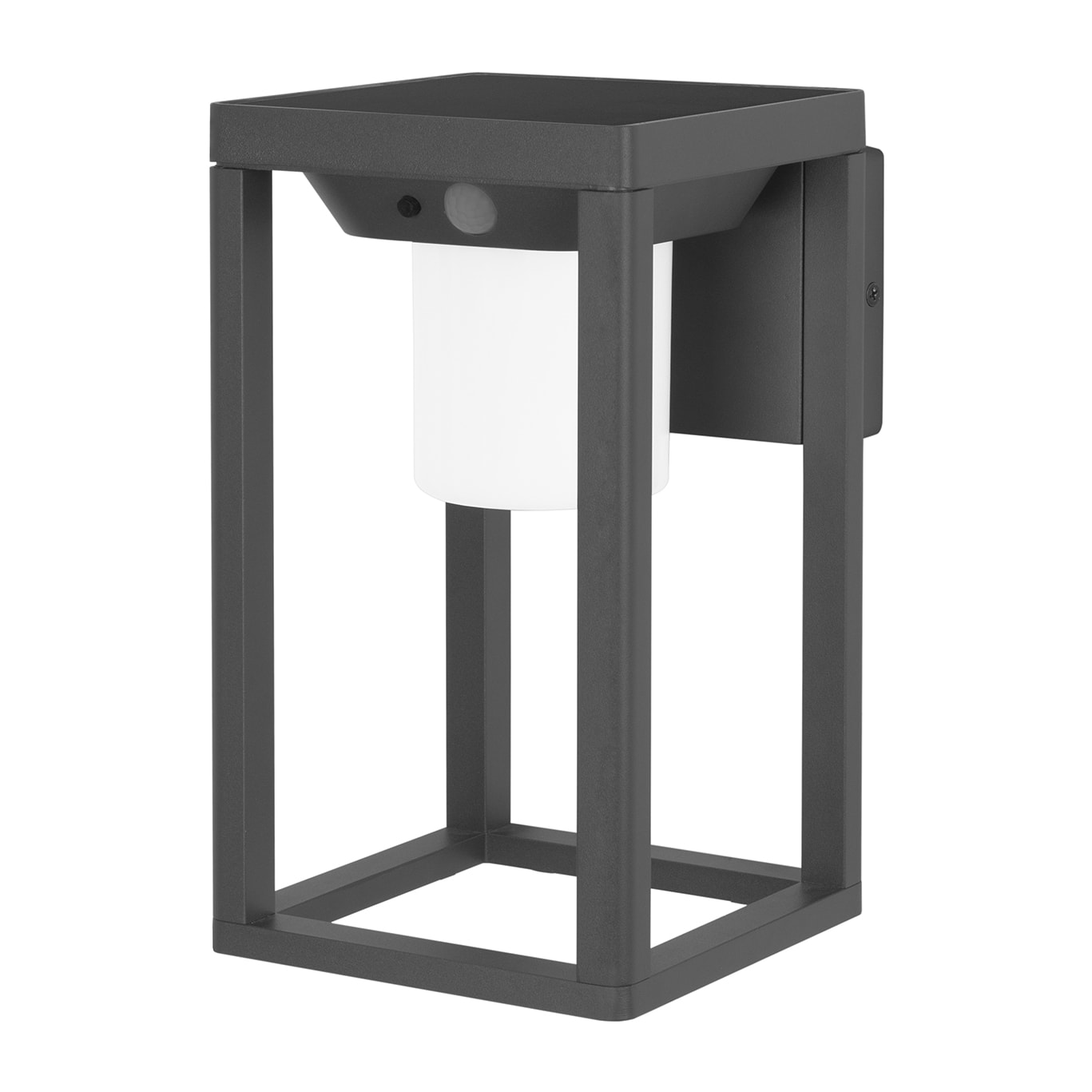 FORLIGHT Bow - Aplique Solar Exterior LED 3W. Aplique de Pared con Placa Solar para Jardín | Terraza. Blanco Cálido 3000K. Colo