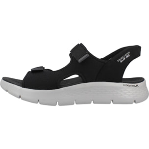 Sandalias Hombre Slip-ins Go Walk Flex Negro