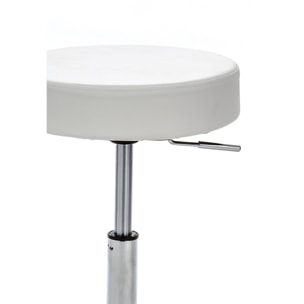 Oresteluchetta sgabello per scrittoio ELGIN WHITE Bianco