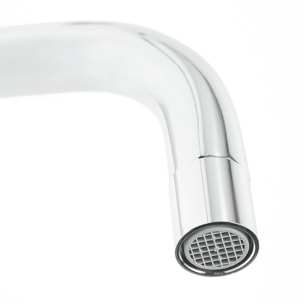 Mitigeur d'évier chromé SAT Evolution avec corps encastré  (SATBSEVO101)