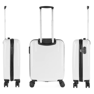 Maleta Pc Pequeña Itaca Stickers Blanco