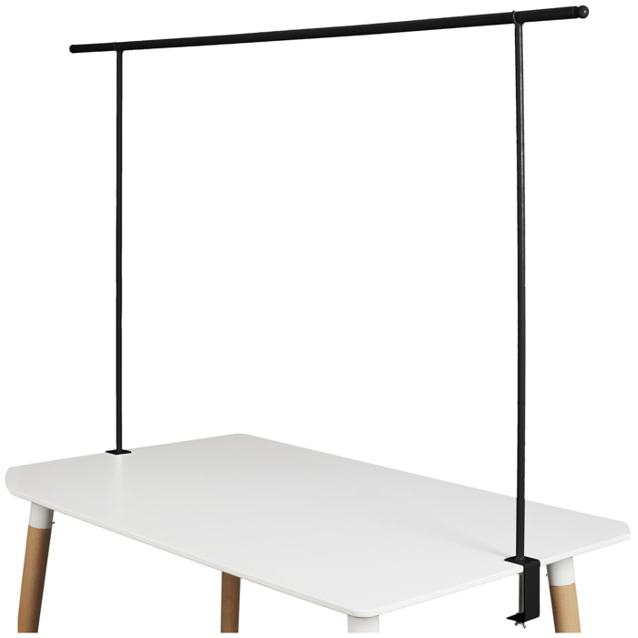 Barre Deco De Table Ajustable Interieur Et Exterieur Noir