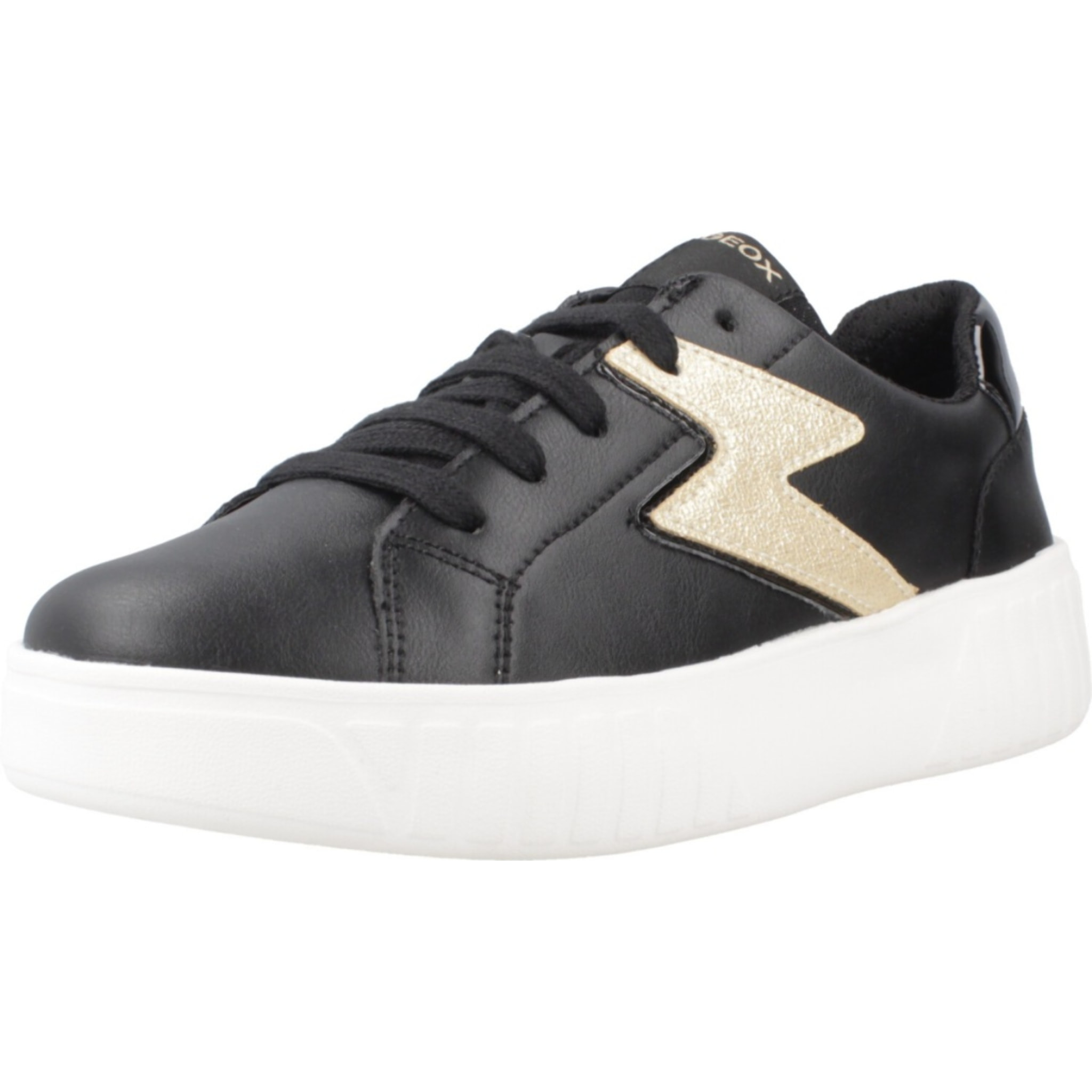 Zapatillas Niña de la marca GEOX  modelo J MIKIROSHI GIRL NEGRO
