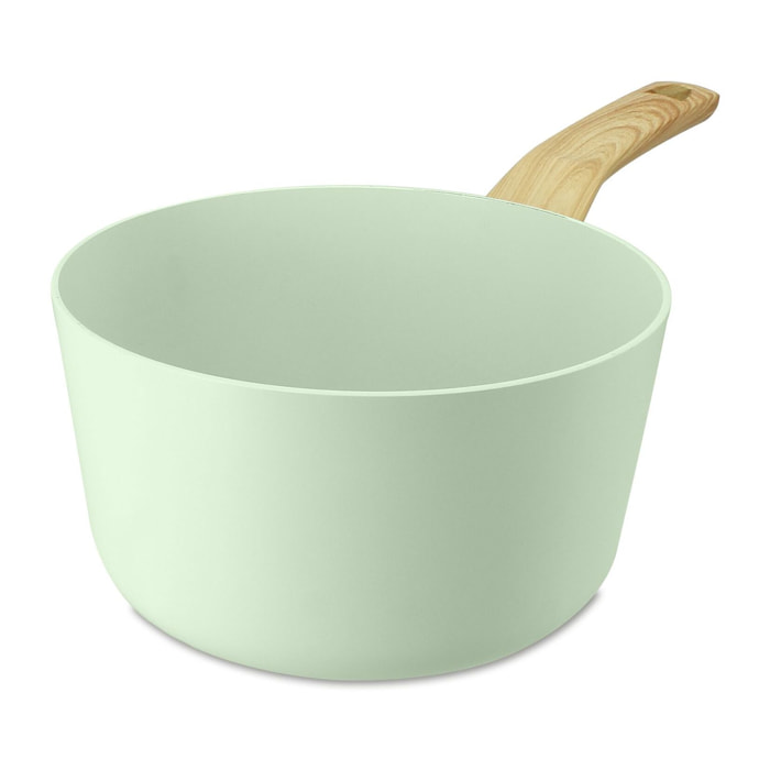 Casserole 20cm avec revêtement céramique céladon - tous feux COLORAMA