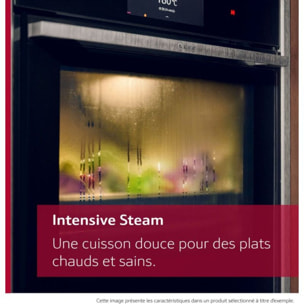 Four encastrable fonction vapeur NEFF B64FT33N0 N90 porte coulissante
