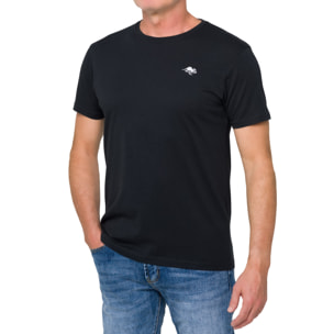 T-shirt in cotone 180 gr Hot Buttered Mistral nero
