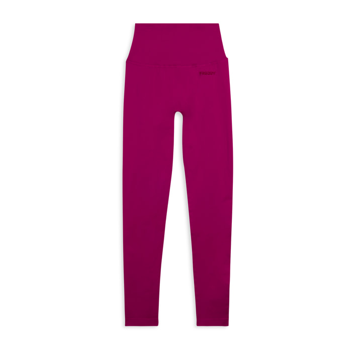 Leggings seamless 7/8 a vita altissima con cuciture shaping