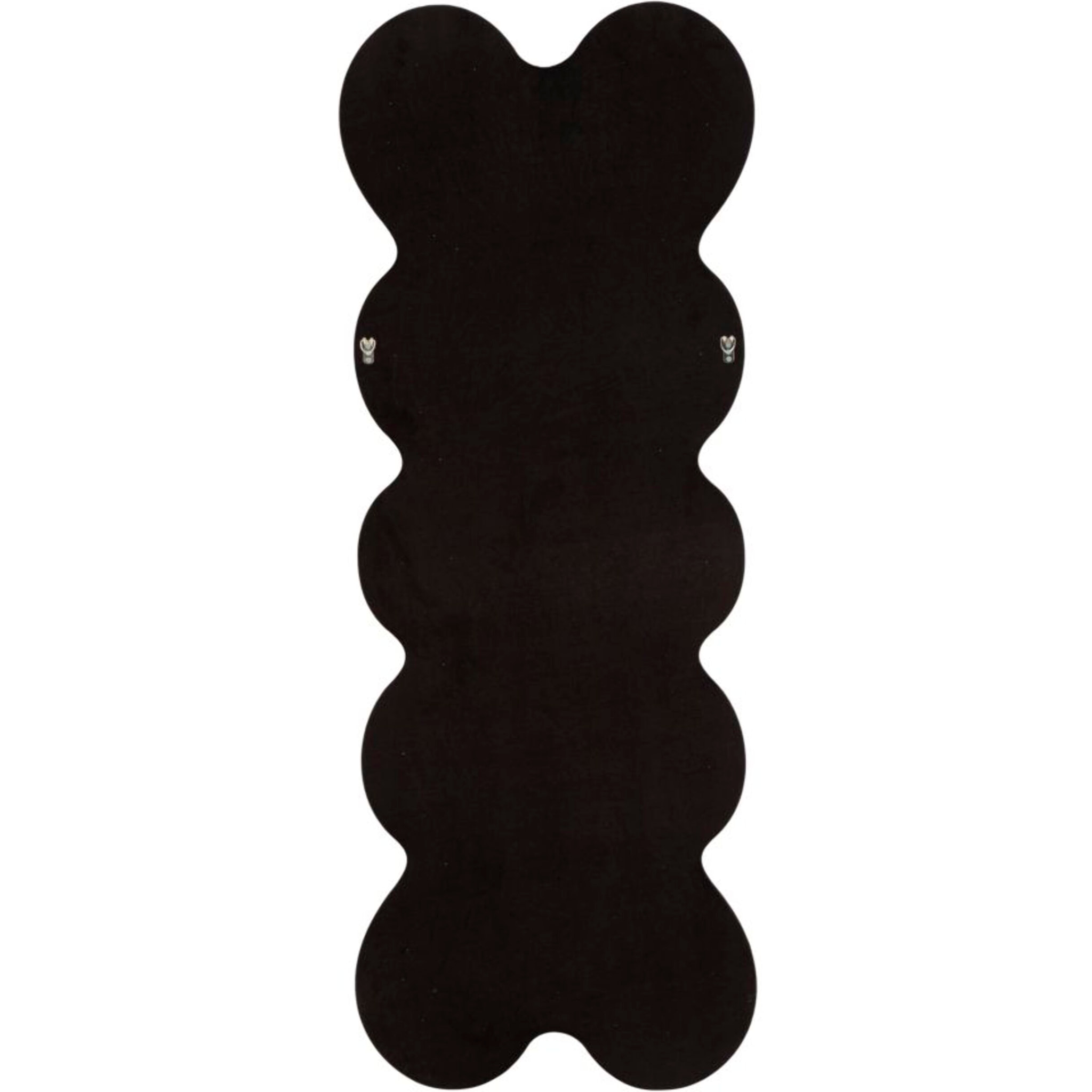 SPECCHIO DA MURO MONICA NERO CM 58X4X160 (MISURA SPECCHIO CM 39X124)