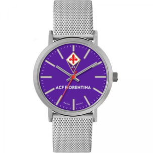 Orologio Lowell AC FIORENTINA Acciaio Silver