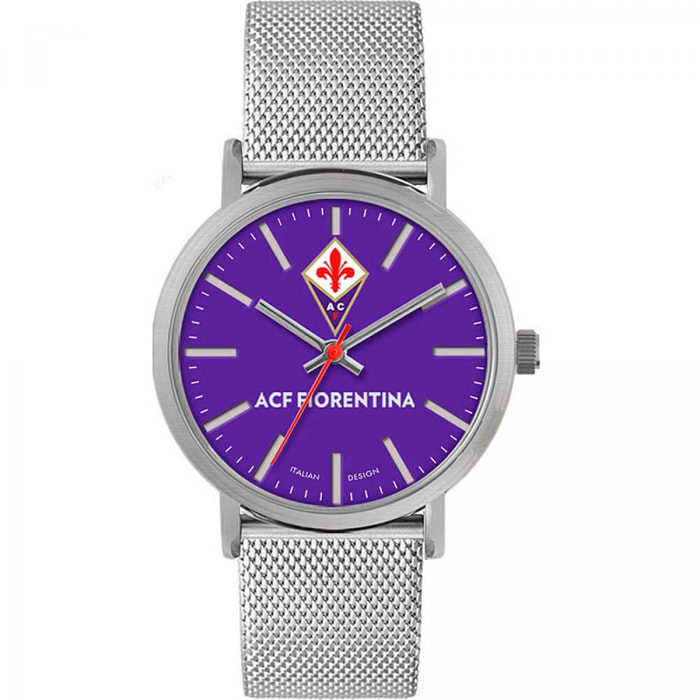 Orologio Lowell AC FIORENTINA Acciaio Silver