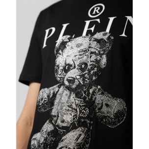 PHILIPP PLEIN Camiseta de cuello redondo y manga corta TEDDY