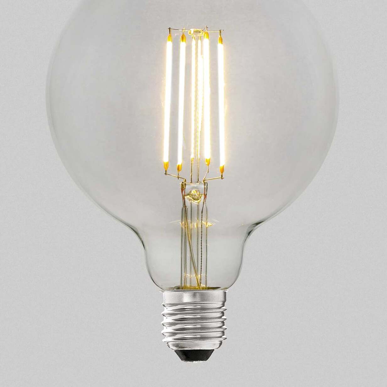 Bombilla GLOBO FILAMENTO E27 LED 4W 2700K Ø95