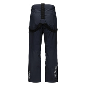 Kappa - Pantaloni Uomo Blu - 6Cento 622 Hz Us