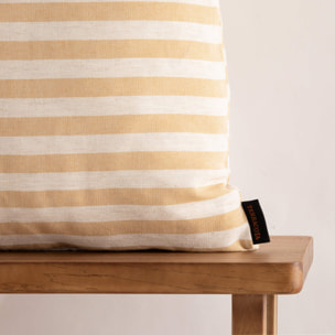 Housse de coussin jacquard 50x50 cm Jávea Grande Amber Gold