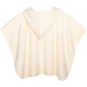 Poncho Eponge 0-24 mois Coton bio Jaune