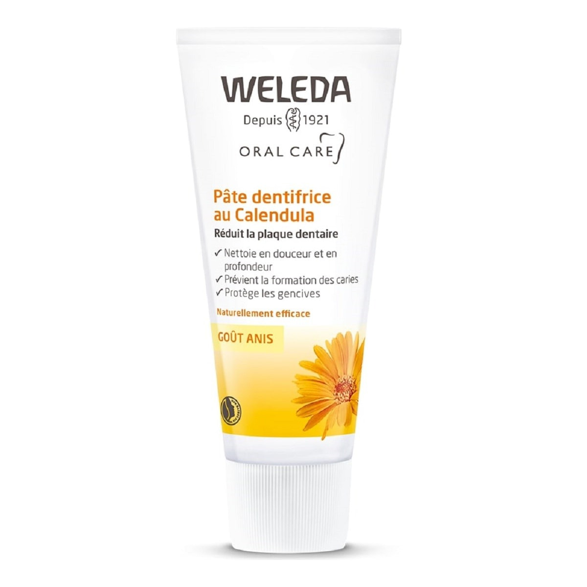 WELEDA - Duo Pâte dentifrice au Calendula - 2x75 ml