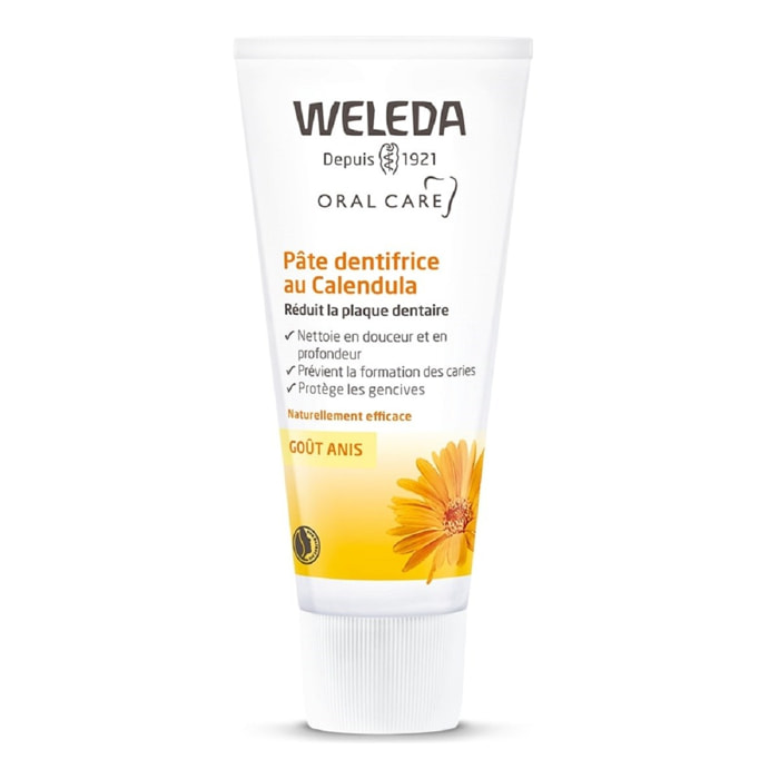 WELEDA - Duo Pâte dentifrice au Calendula - 2x75 ml