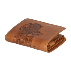 Portafoglio  da uomo In Vera pelle Made in Italy 13x10x3 cm