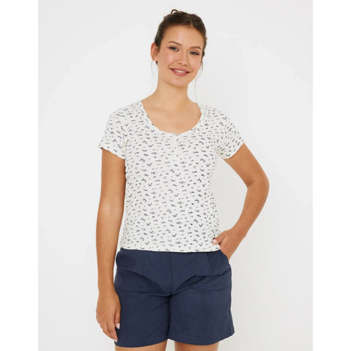 Camiseta Manga Corta Blanco - Yarima