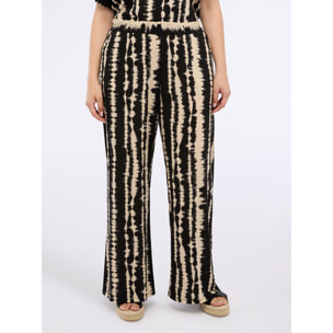 Fiorella Rubino - Pantalones estampados - Negro
