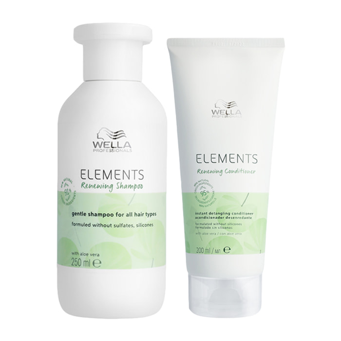 WELLA Kit Elements Renewing Shampoo 250ml + Conditioner 200ml