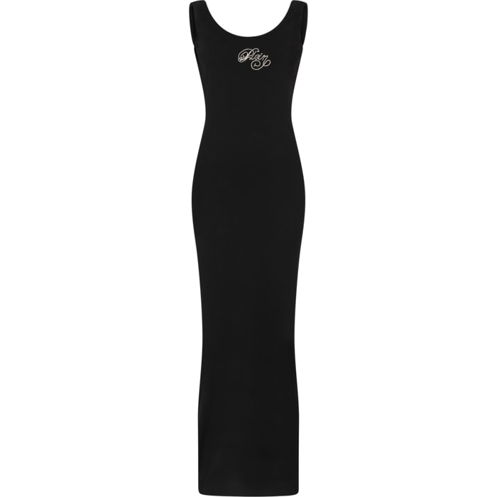 PHILIPP PLEIN Maxi Tank Dress Signature