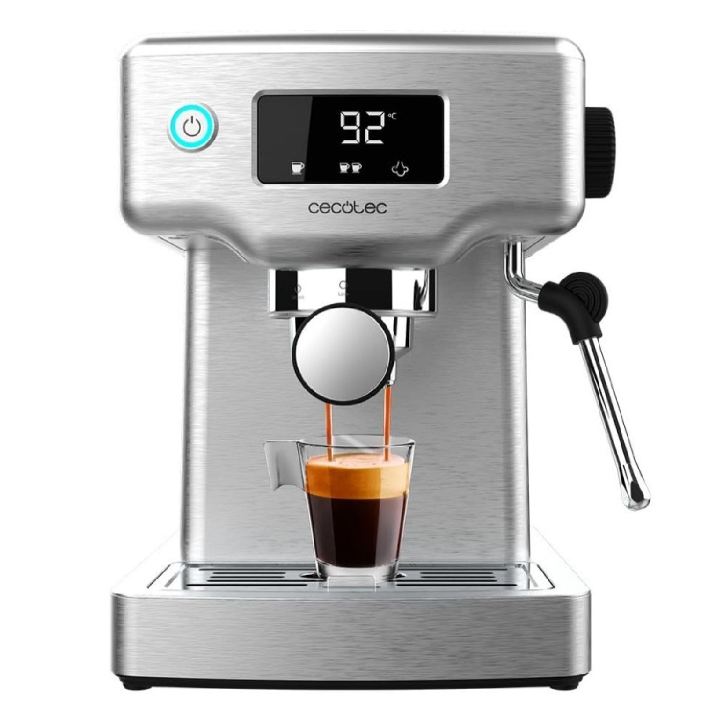 Cecotec Machine à café expresso Cafelizzia 890 Rose Pro pour préparer du  café expresso et cappuccinos. Cecotec Machine à café expresso Cecotec