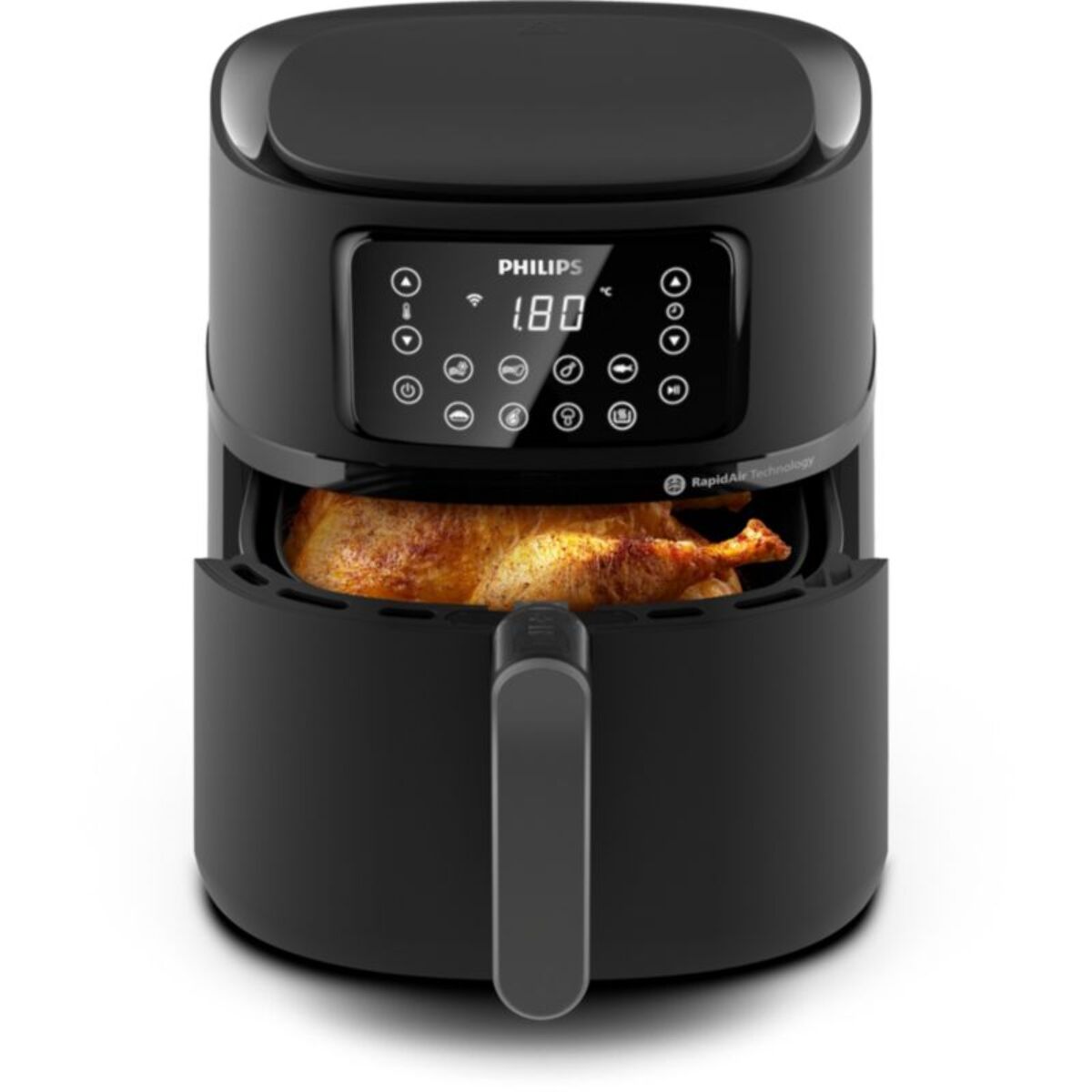 Airfryer PHILIPS HD9285/93 friteuse sans huile connectée Noir, Série 5000 7.2L