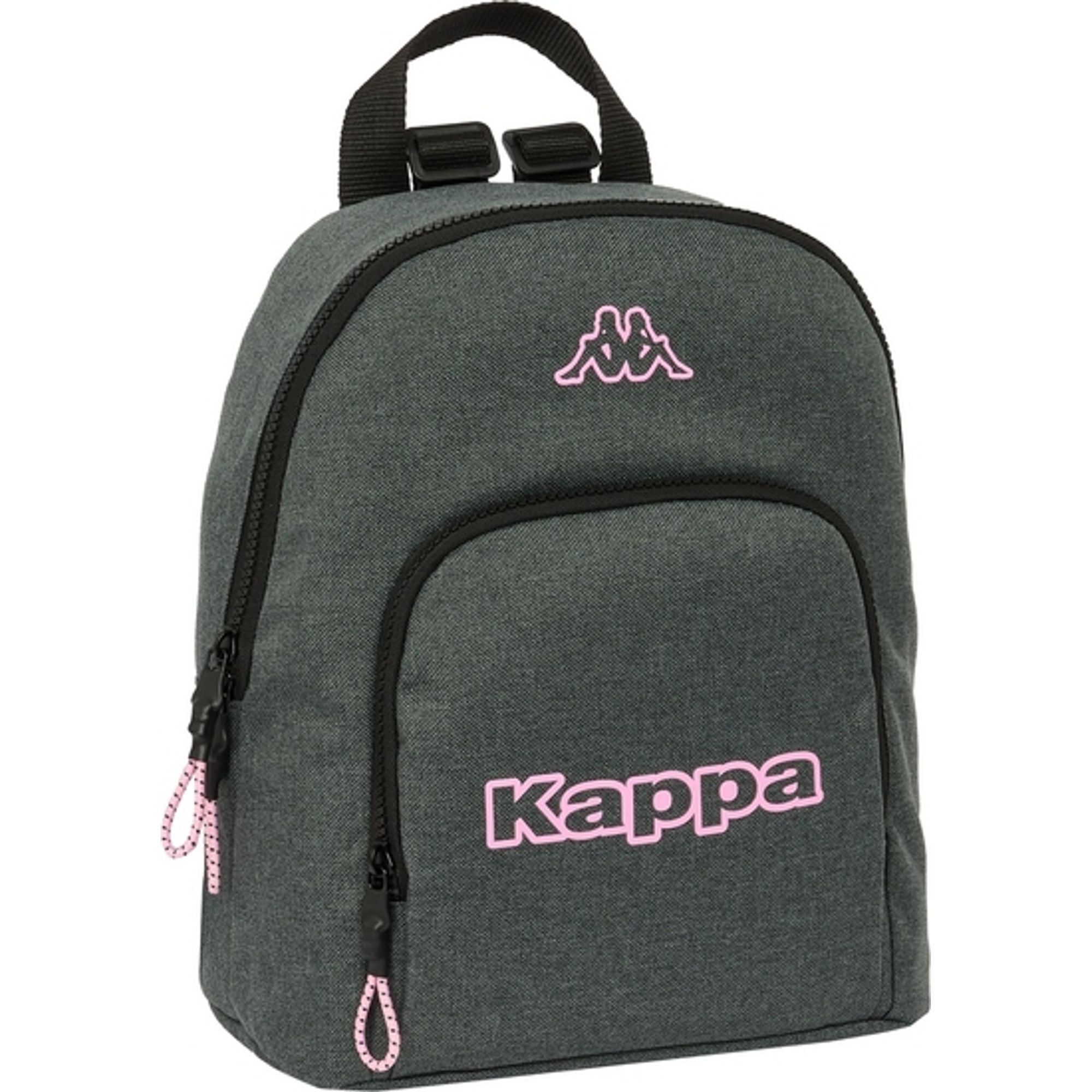 Mini mochila kappa "silver pink"