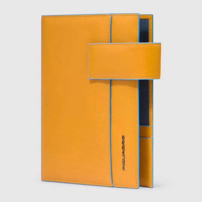 Piquadro Agenda organizer in pelle con porta penne