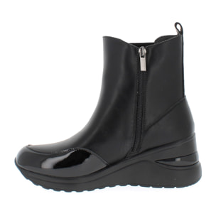 Armata di Mare Scarpe Donna Chelsea Boots con Soletta in Memory Foam AMD W52H53 Black