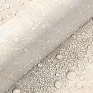 Rouleau revêtement adhésif vinyle au mètre - Sticker lavable Cuisine Meuble Armoire Porte - MARBRE IVOIR